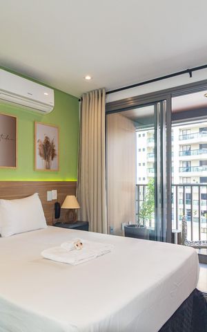 Studio à venda com 26m², 1 quarto e sem vaga Studio à venda com 26m², 1 quarto e sem vagaQuarto