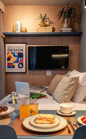 Studio à venda com 19m², 1 quarto e sem vaga