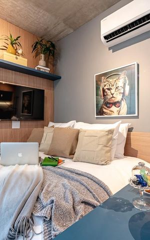 Studio à venda com 19m², 1 quarto e sem vaga