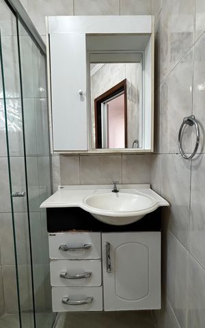 Apartamento à venda com 74m², 3 quartos e 2 vagasBanheiro da Suíte