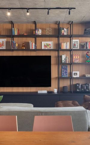 Apartamento à venda com 221m², 4 quartos e 5 vagasSala