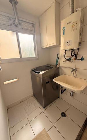 Apartamento à venda com 62m², 3 quartos e 1 vaga Apartamento à venda com 62m², 3 quartos e 1 vagaLavanderia