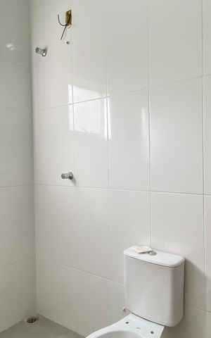 Casa à venda com 126m², 2 quartos e 2 vagas Casa à venda com 126m², 2 quartos e 2 vagasBanheiro da Suíte 1