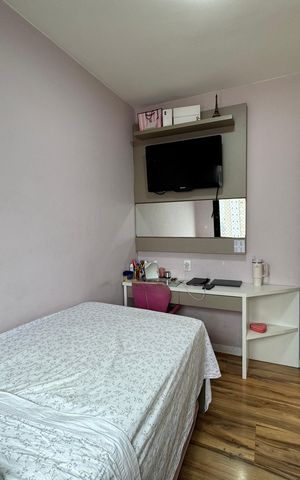 Apartamento à venda com 72m², 3 quartos e 3 vagas Apartamento à venda com 72m², 3 quartos e 3 vagasQuarto 2