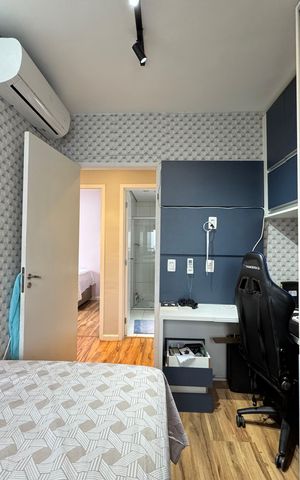 Apartamento à venda com 72m², 3 quartos e 3 vagas Apartamento à venda com 72m², 3 quartos e 3 vagasQuarto 1