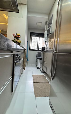 Apartamento à venda com 72m², 3 quartos e 3 vagas Apartamento à venda com 72m², 3 quartos e 3 vagasCozinha