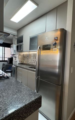 Apartamento à venda com 72m², 3 quartos e 3 vagas Apartamento à venda com 72m², 3 quartos e 3 vagasCozinha