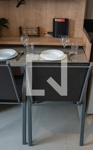 Apartamento à venda com 24m², 1 quarto e sem vaga