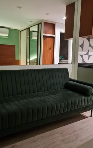 Apartamento à venda com 33m², 1 quarto e 1 vagaSala/Quarto