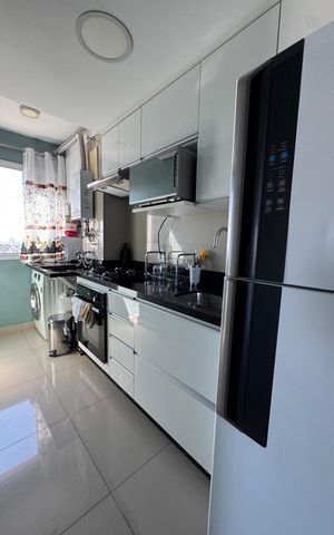 Apartamento à venda com 49m², 2 quartos e 2 vagas Apartamento à venda com 49m², 2 quartos e 2 vagasCozinha