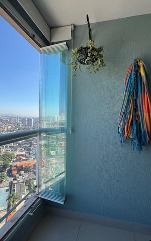 Apartamento à venda com 49m², 2 quartos e 2 vagas Apartamento à venda com 49m², 2 quartos e 2 vagasVaranda