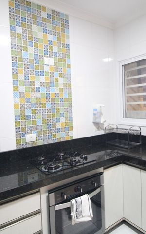 Casa de condomínio à venda com 70m², 3 quartos e 2 vagasCozinha
