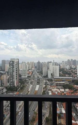 Apartamento para alugar com 25m², 1 quarto e sem vaga Apartamento para alugar com 25m², 1 quarto e sem vagaVaranda