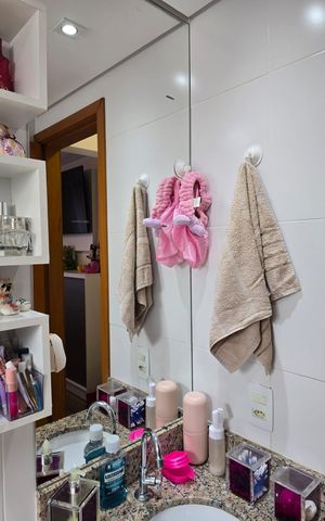 Apartamento à venda com 65m², 2 quartos e 1 vaga Apartamento à venda com 65m², 2 quartos e 1 vagaBanheiro da Suíte