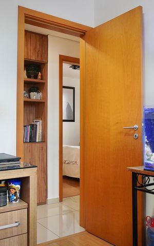 Apartamento à venda com 80m², 3 quartos e 2 vagas Apartamento à venda com 80m², 3 quartos e 2 vagasQuarto 1