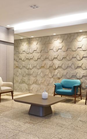 Apartamento à venda com 80m², 3 quartos e 2 vagas Apartamento à venda com 80m², 3 quartos e 2 vagasHall de entrada