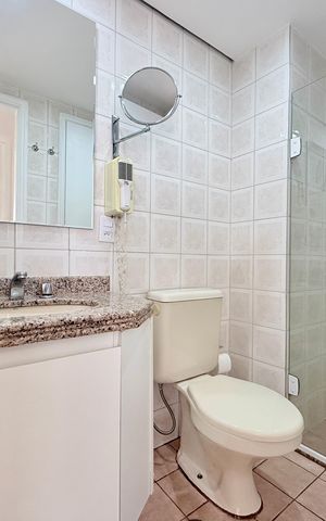 Apartamento à venda com 44m², 2 quartos e 1 vagaBanheiro 