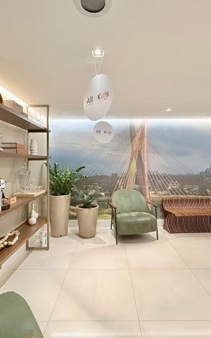 Apartamento à venda com 44m², 2 quartos e 1 vagaRecepção  Bloco 