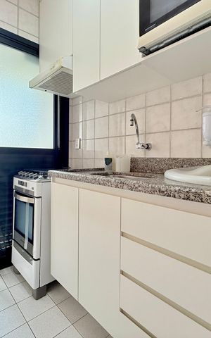 Apartamento à venda com 44m², 2 quartos e 1 vagaCozinha 