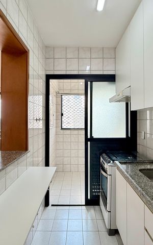 Apartamento à venda com 44m², 2 quartos e 1 vagaCozinha 