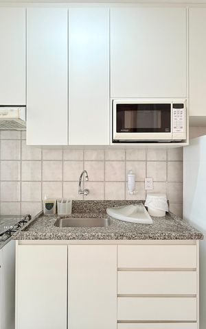 Apartamento à venda com 44m², 2 quartos e 1 vagaCozinha 