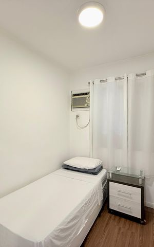 Apartamento à venda com 44m², 2 quartos e 1 vagaQuarto 2