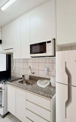 Apartamento à venda com 44m², 2 quartos e 1 vagaCozinha 