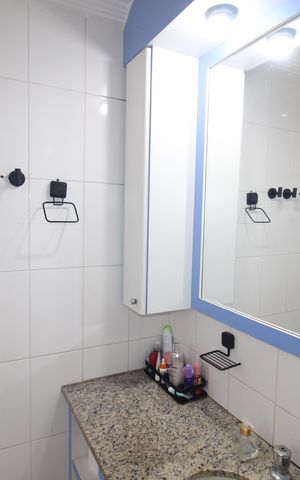 Apartamento à venda com 89m², 3 quartos e 2 vagasBanheiro 1