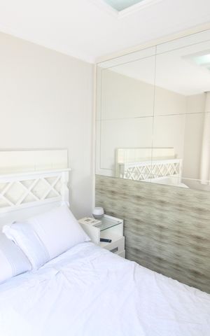 Apartamento à venda com 89m², 3 quartos e 2 vagasQuarto 3