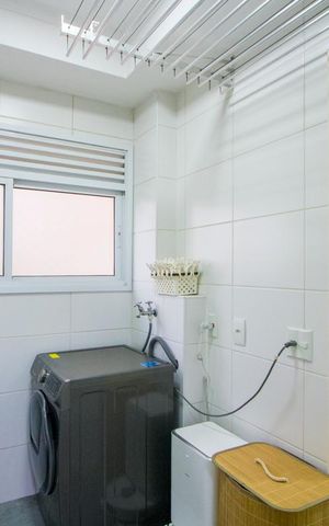 Apartamento à venda com 97m², 3 quartos e 2 vagas Apartamento à venda com 97m², 3 quartos e 2 vagasÁrea de serviço