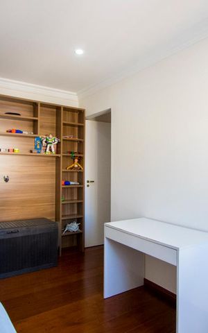 Apartamento à venda com 139m², 4 quartos e 2 vagas Apartamento à venda com 139m², 4 quartos e 2 vagasQuarto 3