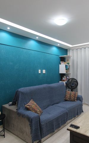 Apartamento à venda com 59m², 2 quartos e 1 vagaSala