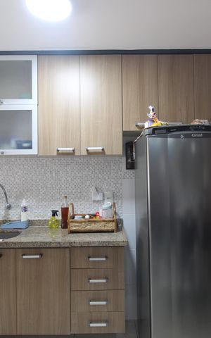 Apartamento à venda com 59m², 2 quartos e 1 vagaCozinha
