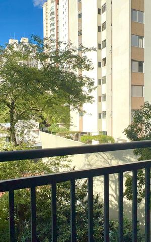 Studio para alugar com 27m², 1 quarto e sem vagaVaranda