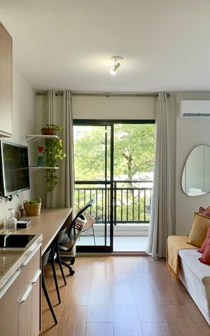 Studio para alugar com 27m², 1 quarto e sem vagaCozinha