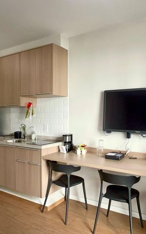 Studio para alugar com 27m², 1 quarto e sem vagaSala