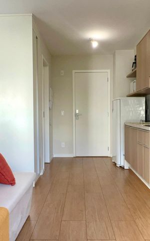 Studio para alugar com 27m², 1 quarto e sem vagaSala