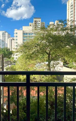 Studio para alugar com 27m², 1 quarto e sem vagaVaranda