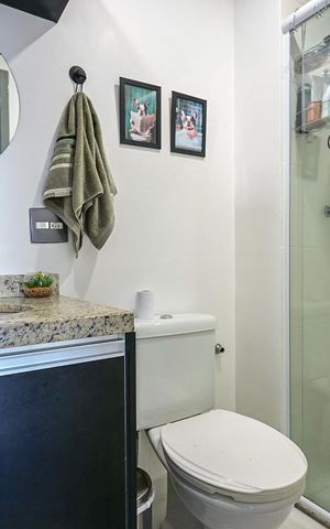 Apartamento à venda com 57m², 2 quartos e 1 vagaBanheiro