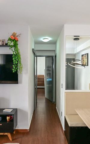 Apartamento à venda com 57m², 2 quartos e 1 vagaSala