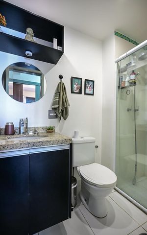 Apartamento à venda com 57m², 2 quartos e 1 vagaBanheiro