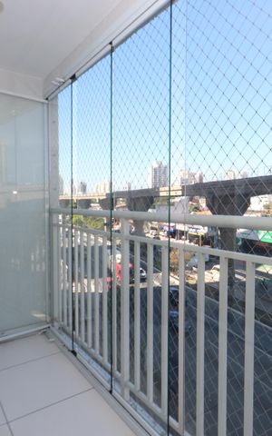 Apartamento à venda com 45m², 2 quartos e sem vagaVaranda