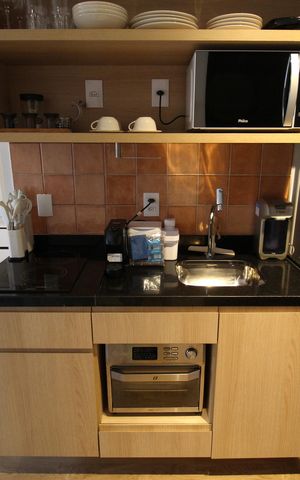 Studio para alugar com 27m², 1 quarto e sem vagaCozinha
