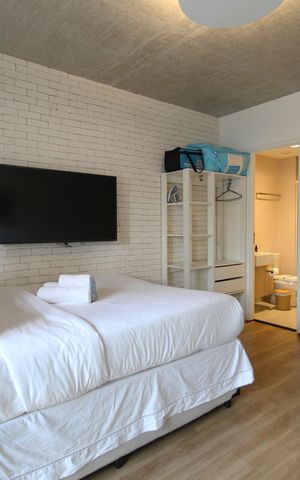 Studio para alugar com 27m², 1 quarto e sem vagaSala/Quarto