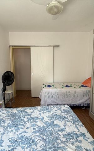 Apartamento à venda com 58m², 1 quarto e sem vaga