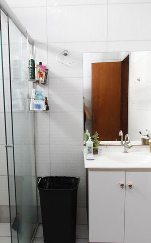 Apartamento à venda com 90m², 3 quartos e sem vagaBanheiro Social