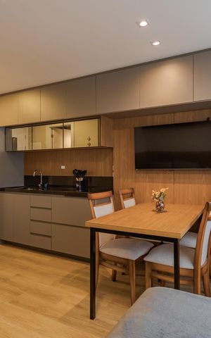 Studio à venda com 25m², 1 quarto e sem vaga Studio à venda com 25m², 1 quarto e sem vagaSala/Quarto