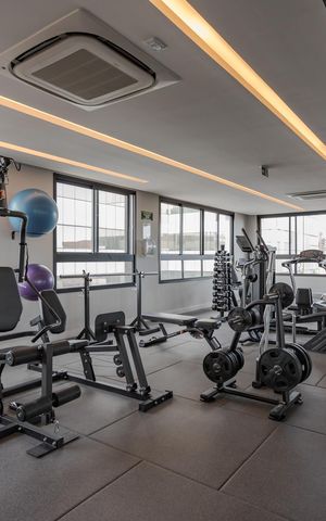 Studio à venda com 25m², 1 quarto e sem vaga Studio à venda com 25m², 1 quarto e sem vagaÁrea comum - Academia