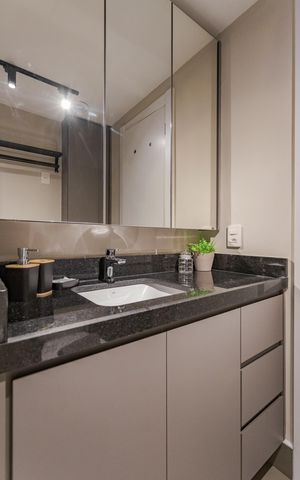 Studio à venda com 25m², 1 quarto e sem vaga Studio à venda com 25m², 1 quarto e sem vagaBanheiro