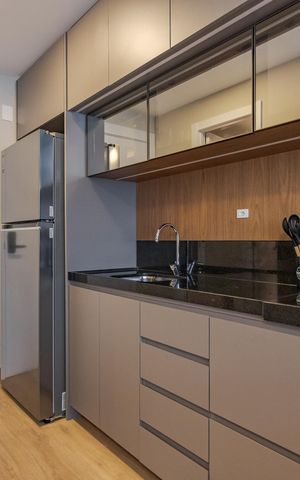Studio à venda com 25m², 1 quarto e sem vaga Studio à venda com 25m², 1 quarto e sem vagaCozinha